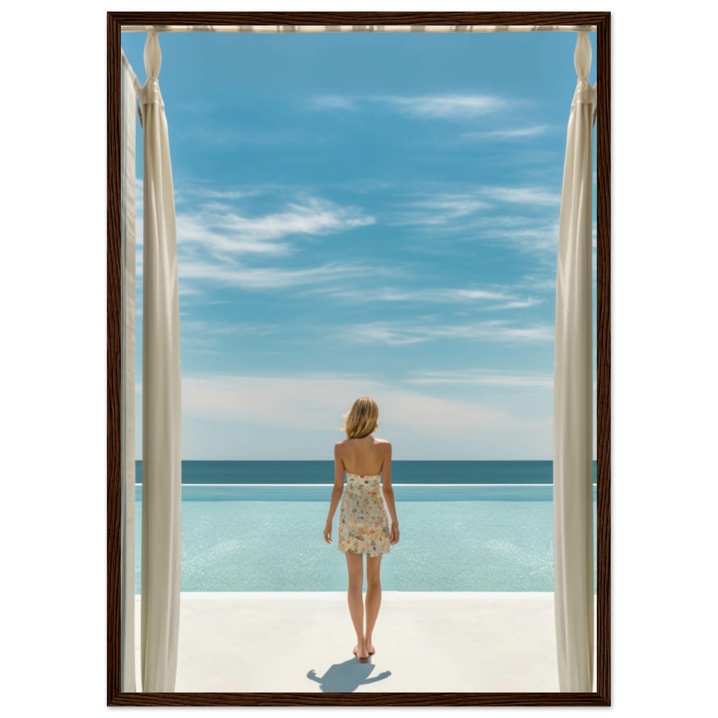 Premium Matte Paper Wooden Framed Poster