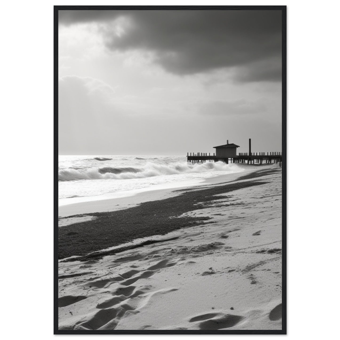 Premium Matte Paper Wooden Framed Poster