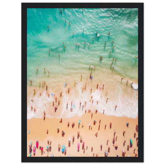 Premium Matte Paper Wooden Framed Poster