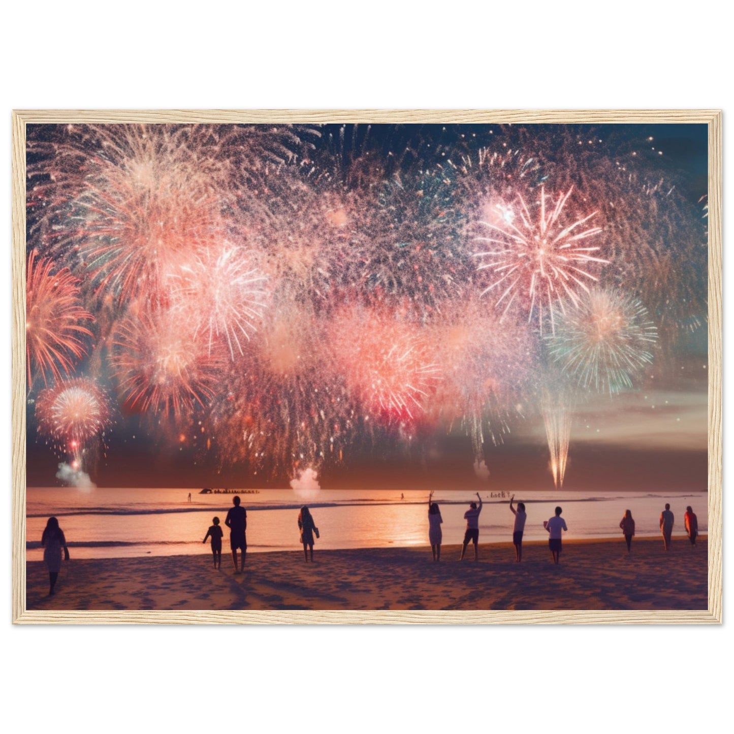 Premium Matte Paper Wooden Framed Poster