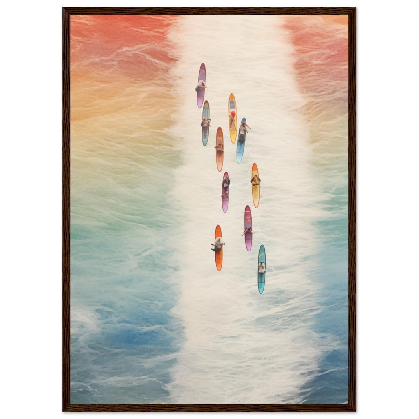 Premium Matte Paper Wooden Framed Poster