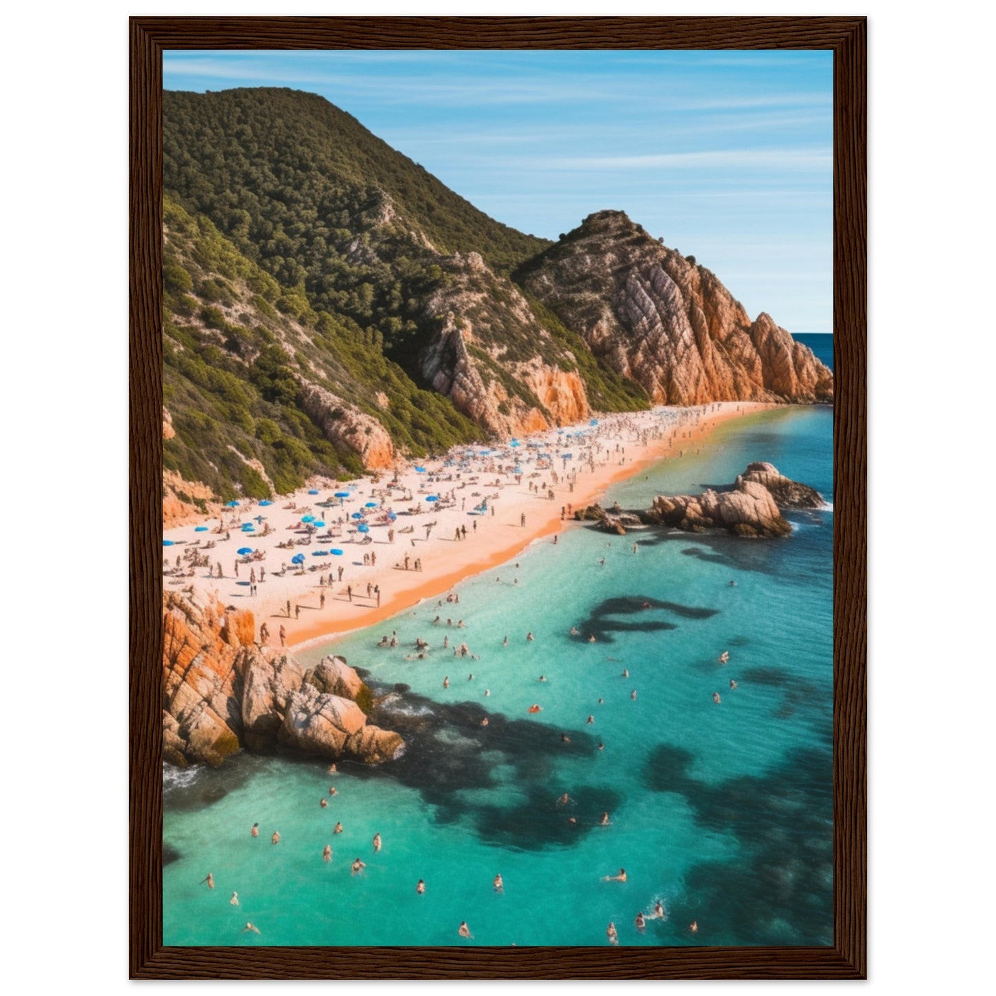 Premium Matte Paper Wooden Framed Poster