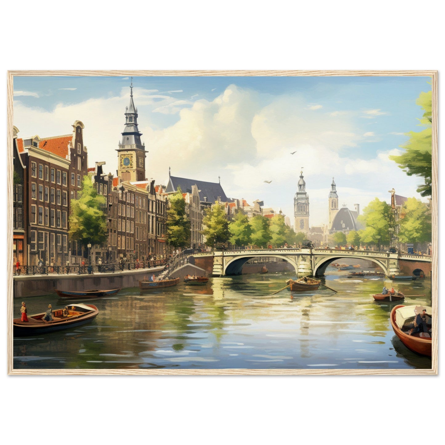 Museum-Quality Matte Paper Wooden Framed Poster