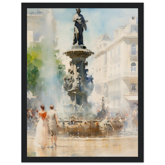 Museum-Quality Matte Paper Wooden Framed Poster