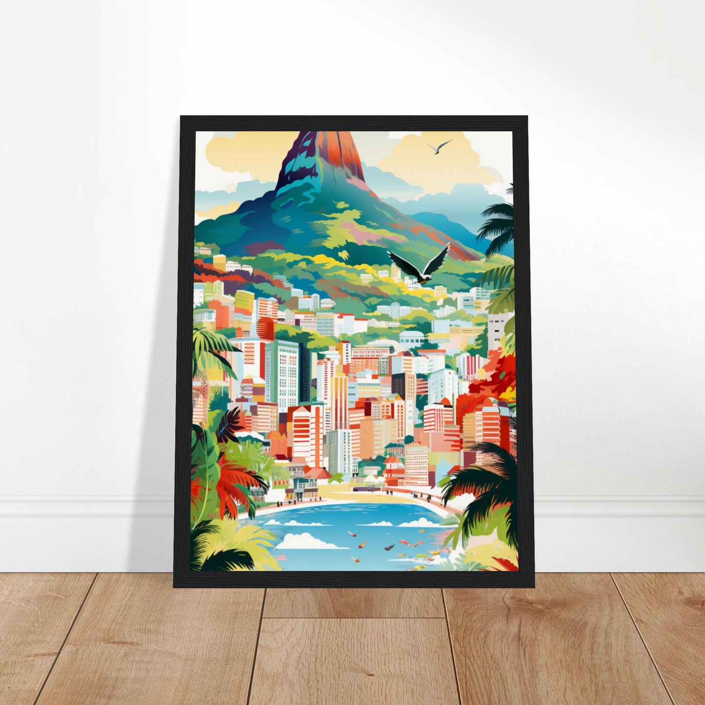 Museum-Quality Matte Paper Wooden Framed Poster