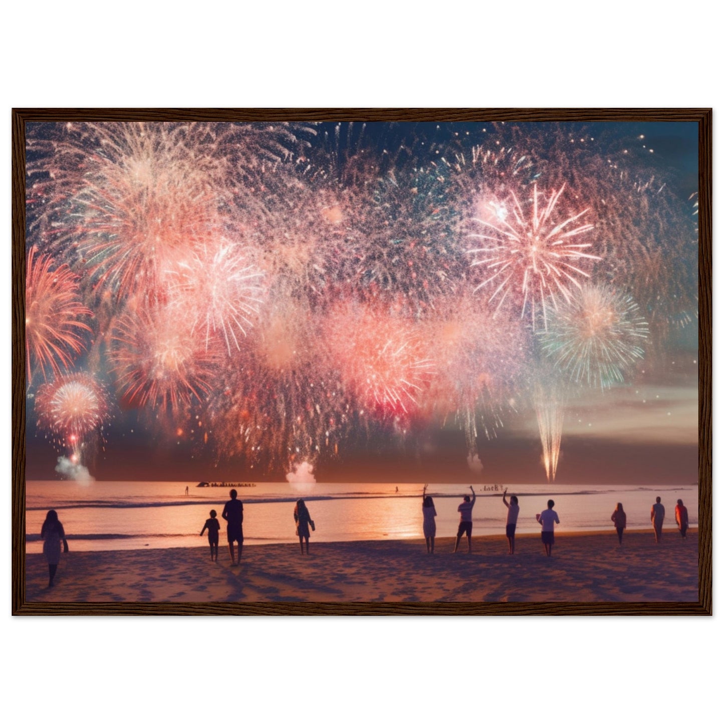 Premium Matte Paper Wooden Framed Poster