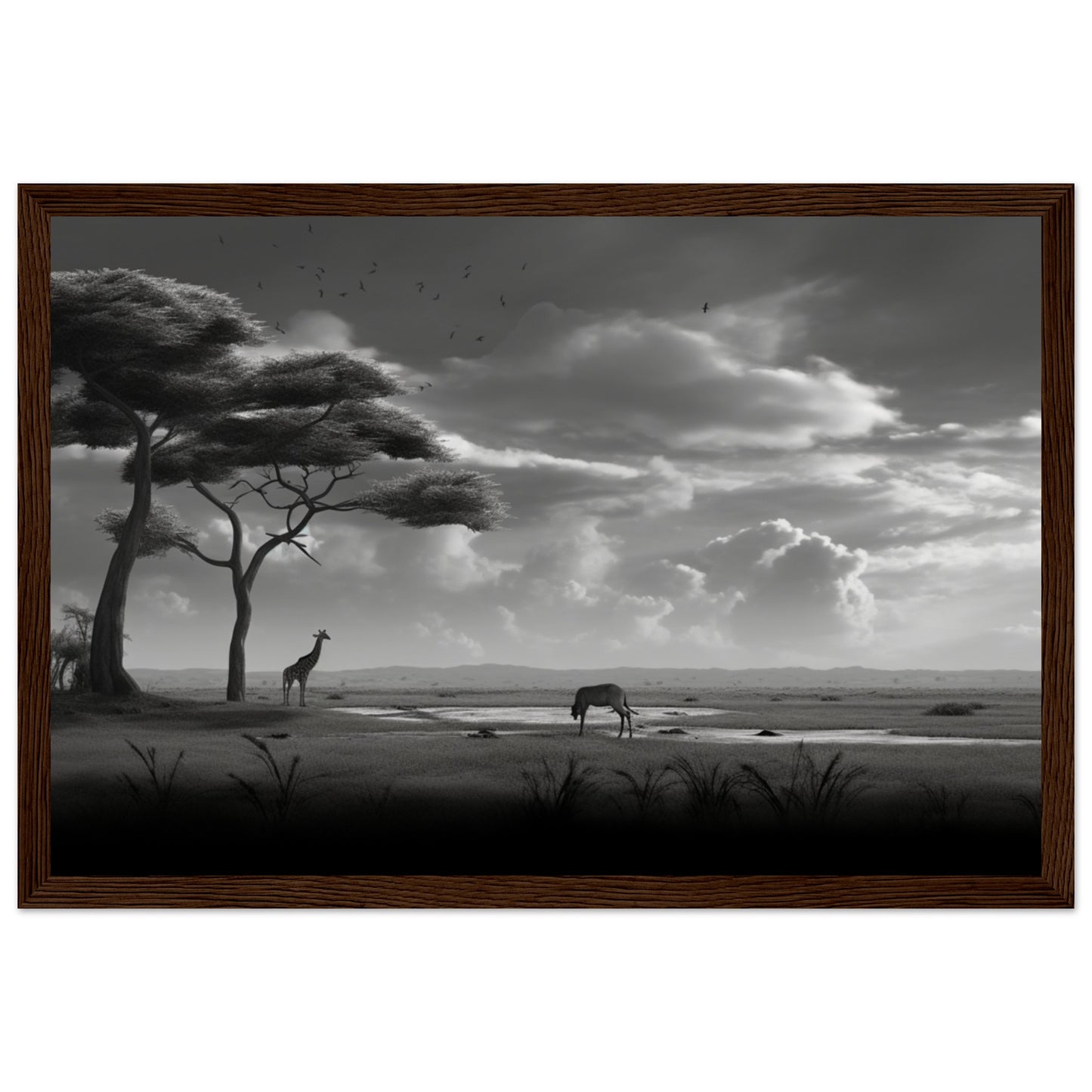 Museum-Quality Matte Paper Wooden Framed Poster