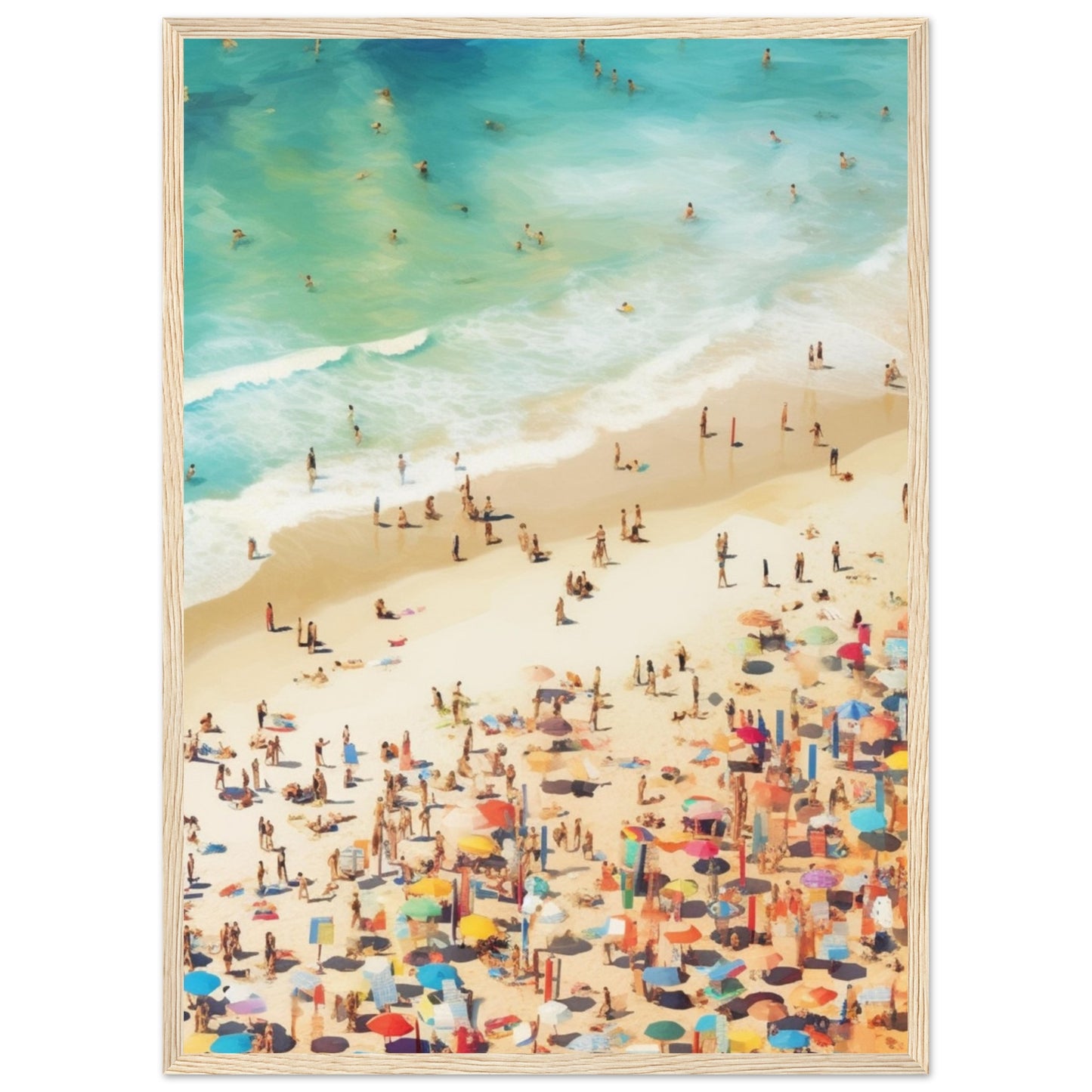 Premium Matte Paper Wooden Framed Poster