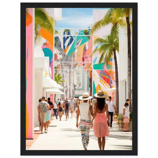 Premium Matte Paper Wooden Framed Poster