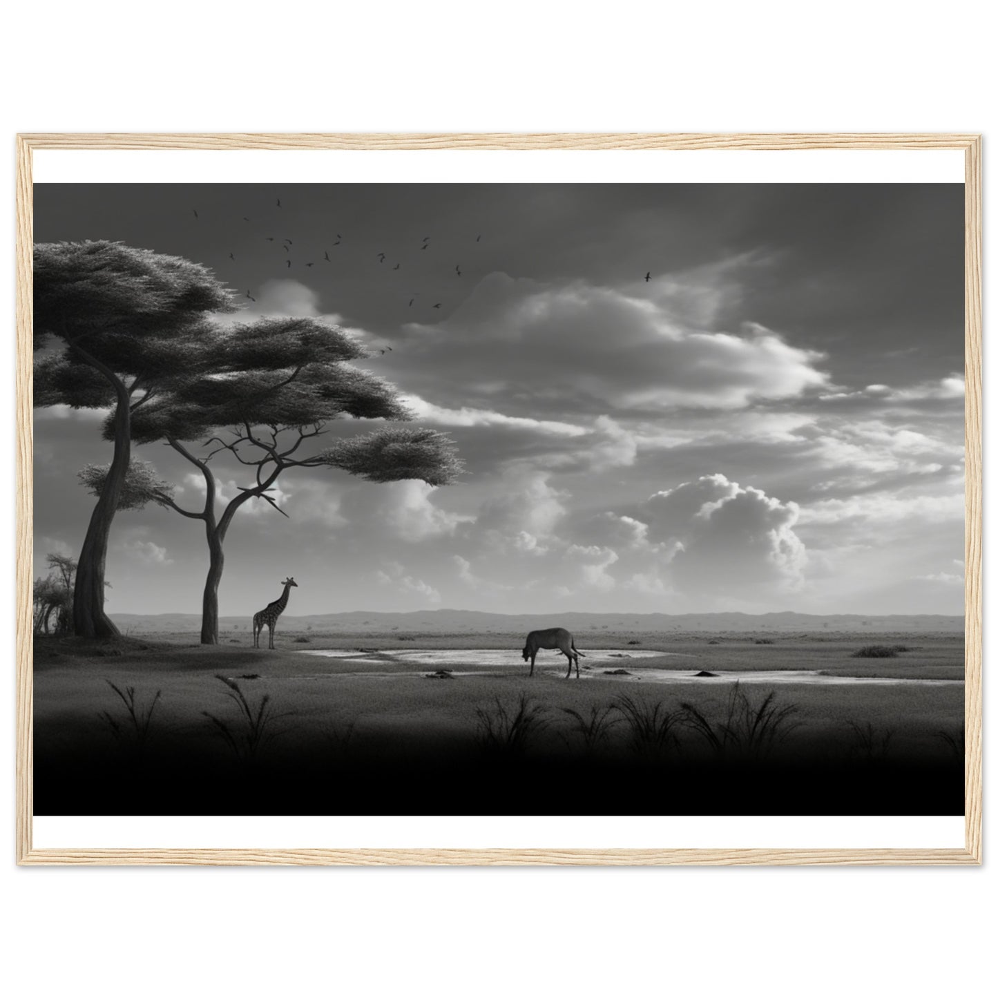 Museum-Quality Matte Paper Wooden Framed Poster