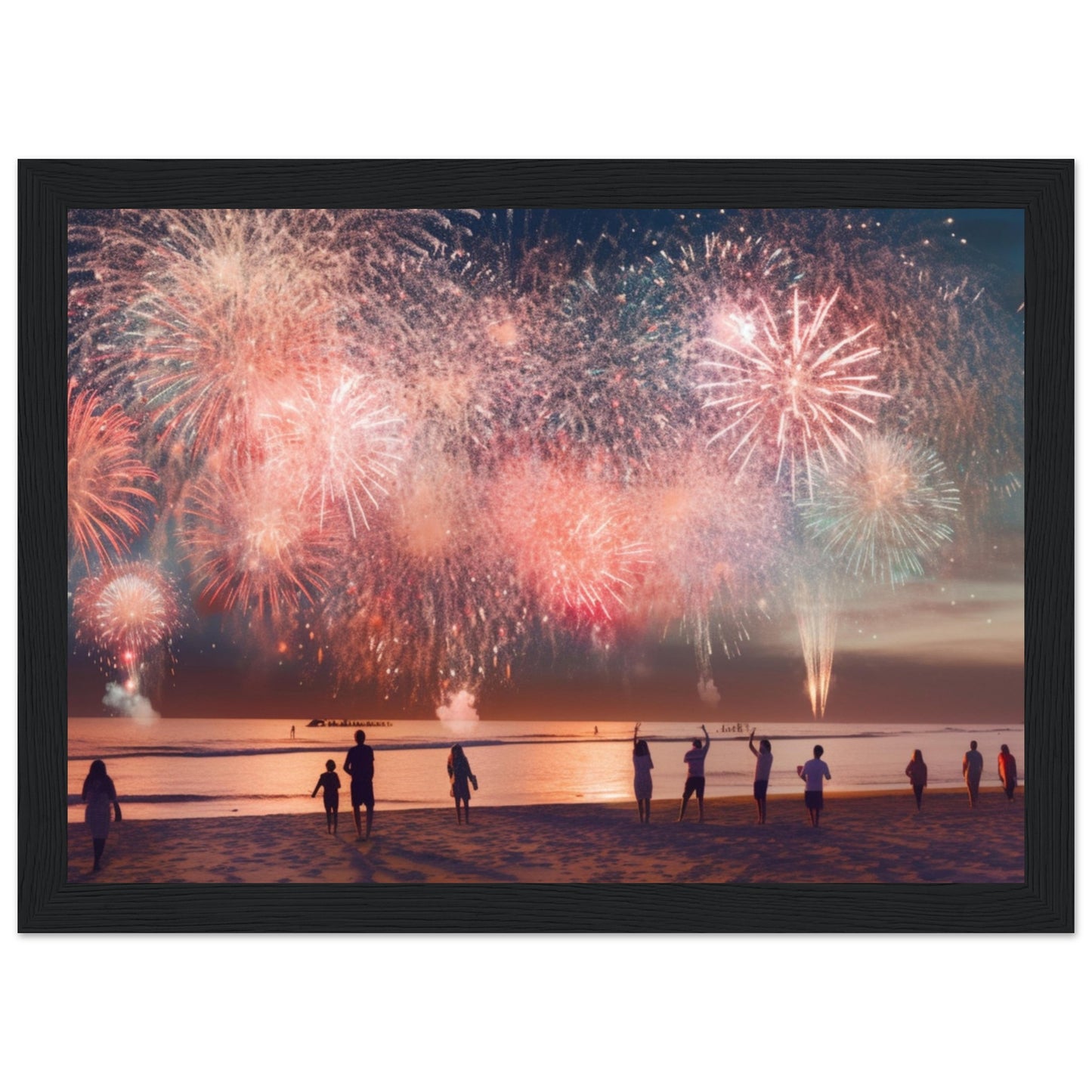 Premium Matte Paper Wooden Framed Poster