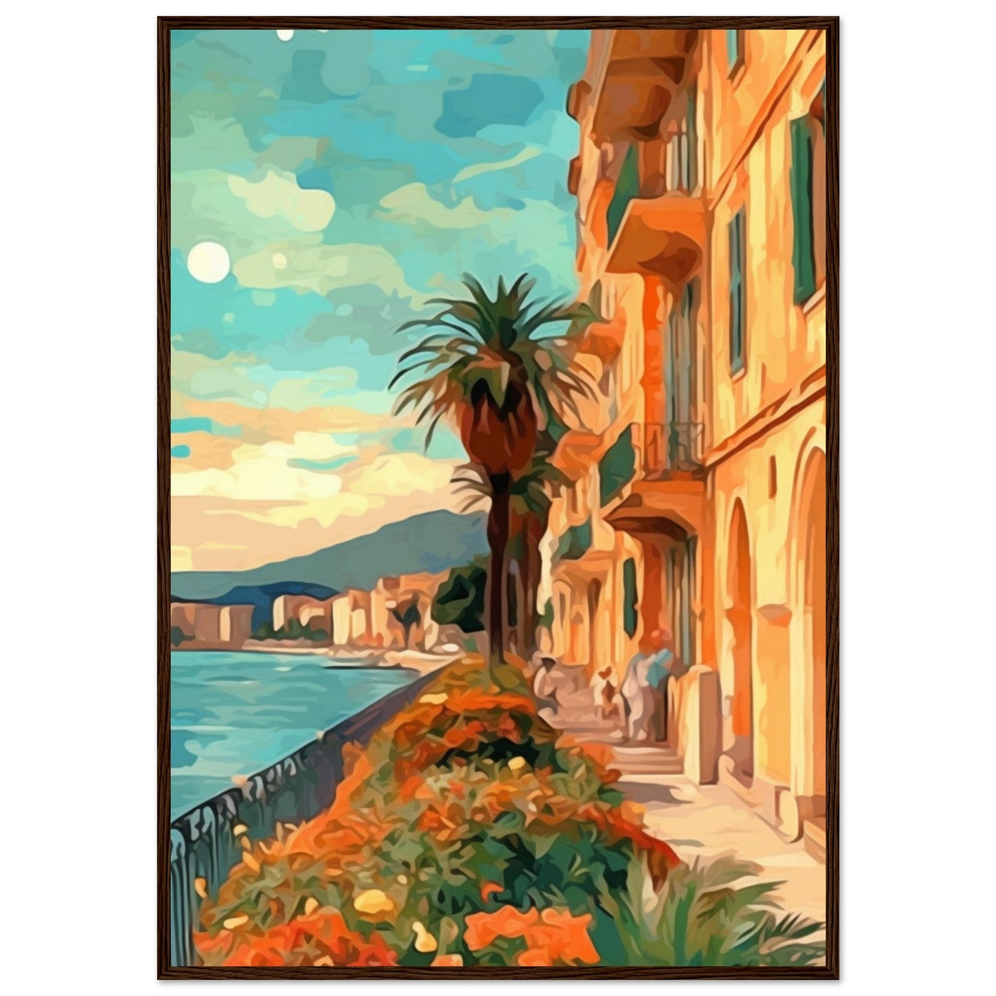 Premium Matte Paper Wooden Framed Poster