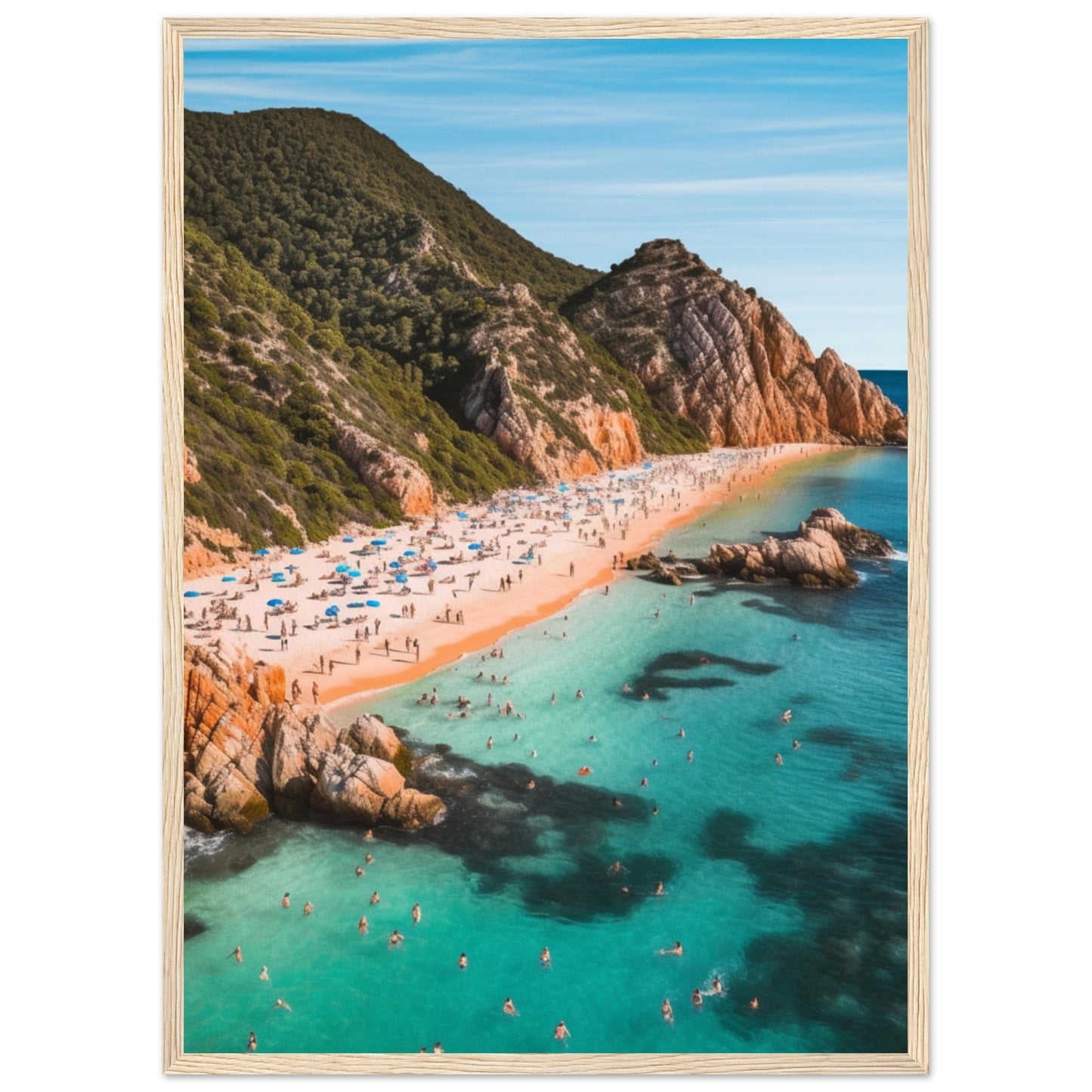 Premium Matte Paper Wooden Framed Poster