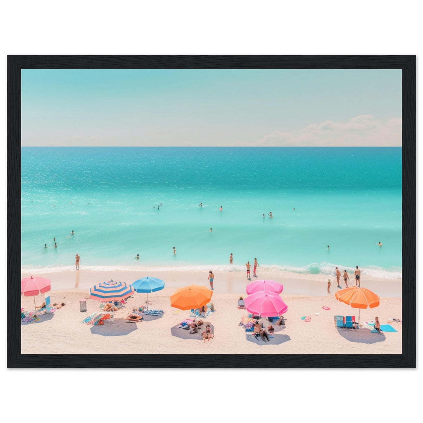 Premium Matte Paper Wooden Framed Poster