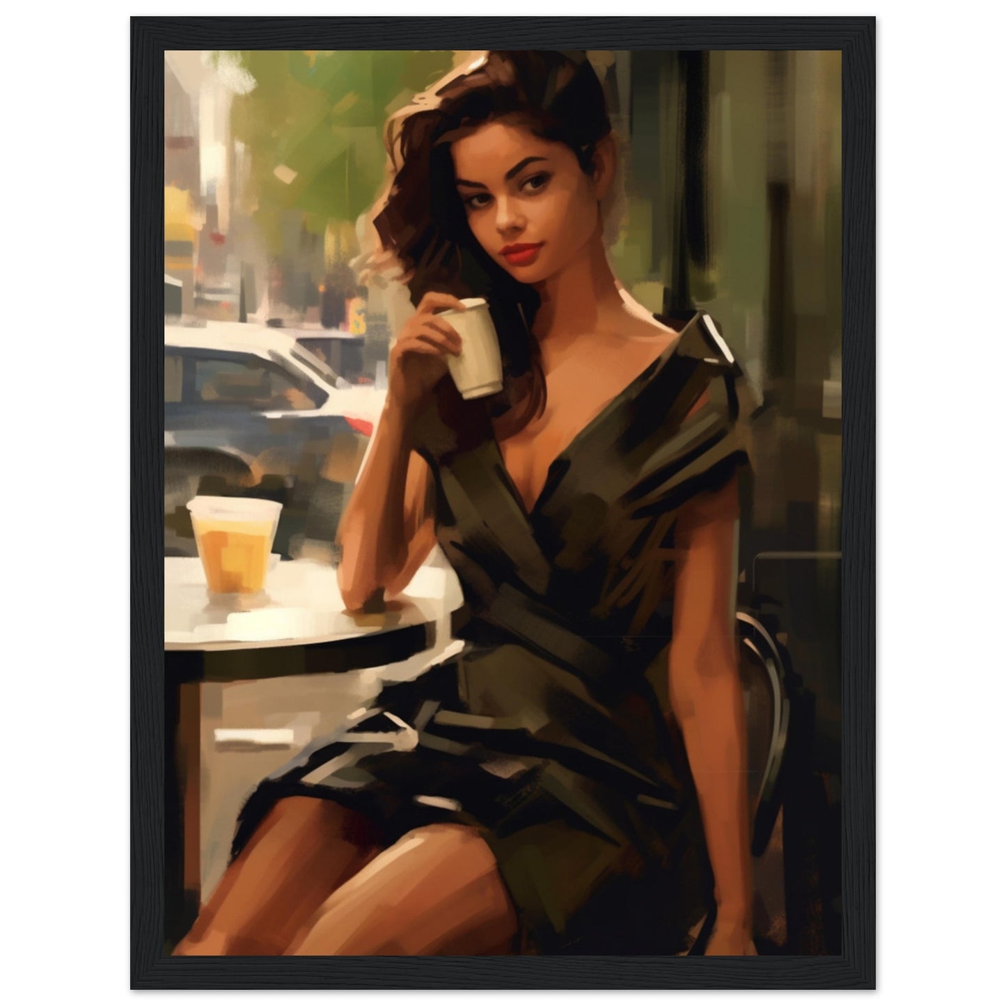 Premium Matte Paper Wooden Framed Poster