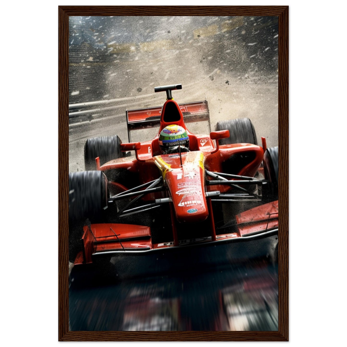 Premium Matte Paper Wooden Framed Poster