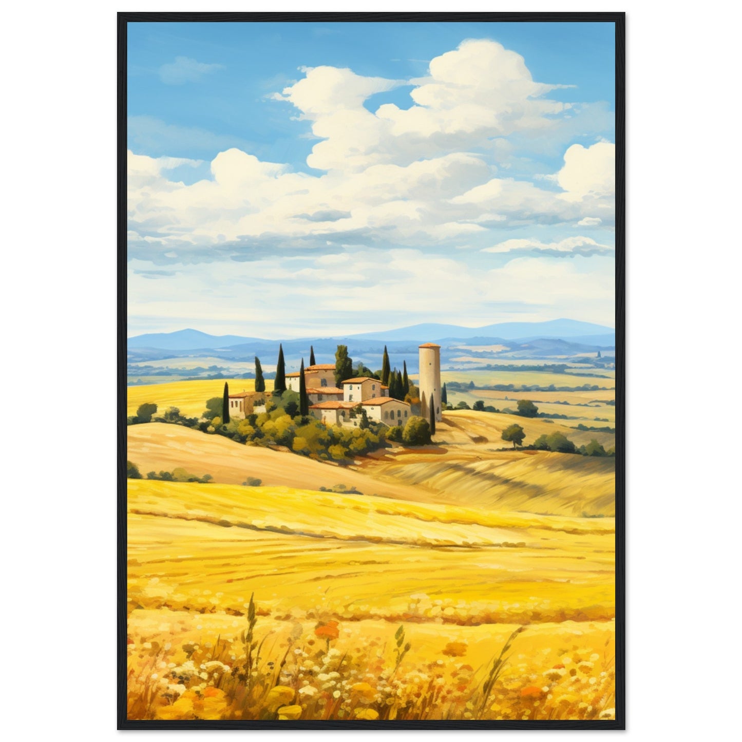 Museum-Quality Matte Paper Wooden Framed Poster - Premium Matte Paper Wooden Framed Poster