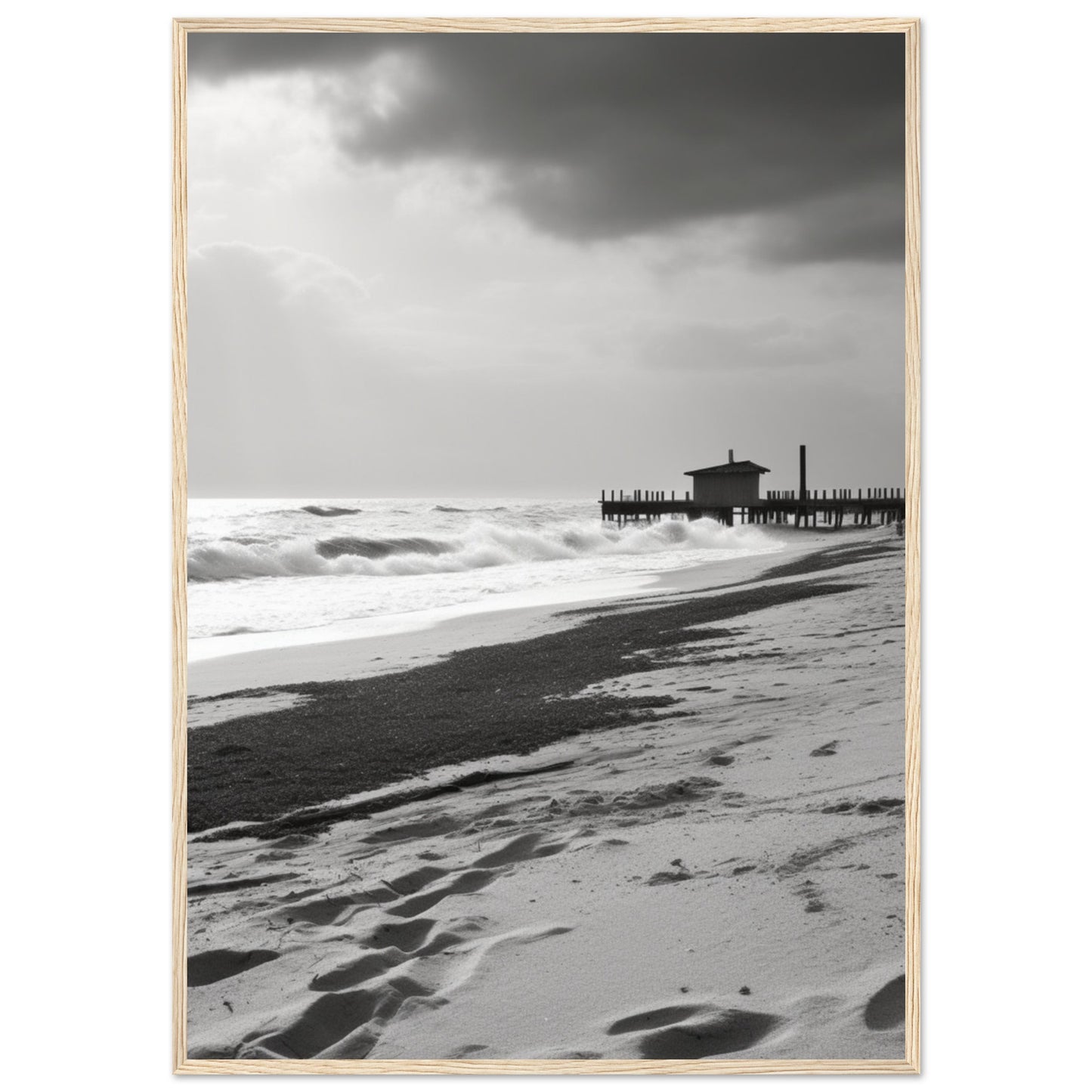 Premium Matte Paper Wooden Framed Poster