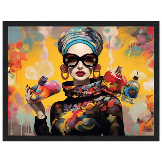 Premium Matte Paper Wooden Framed Poster