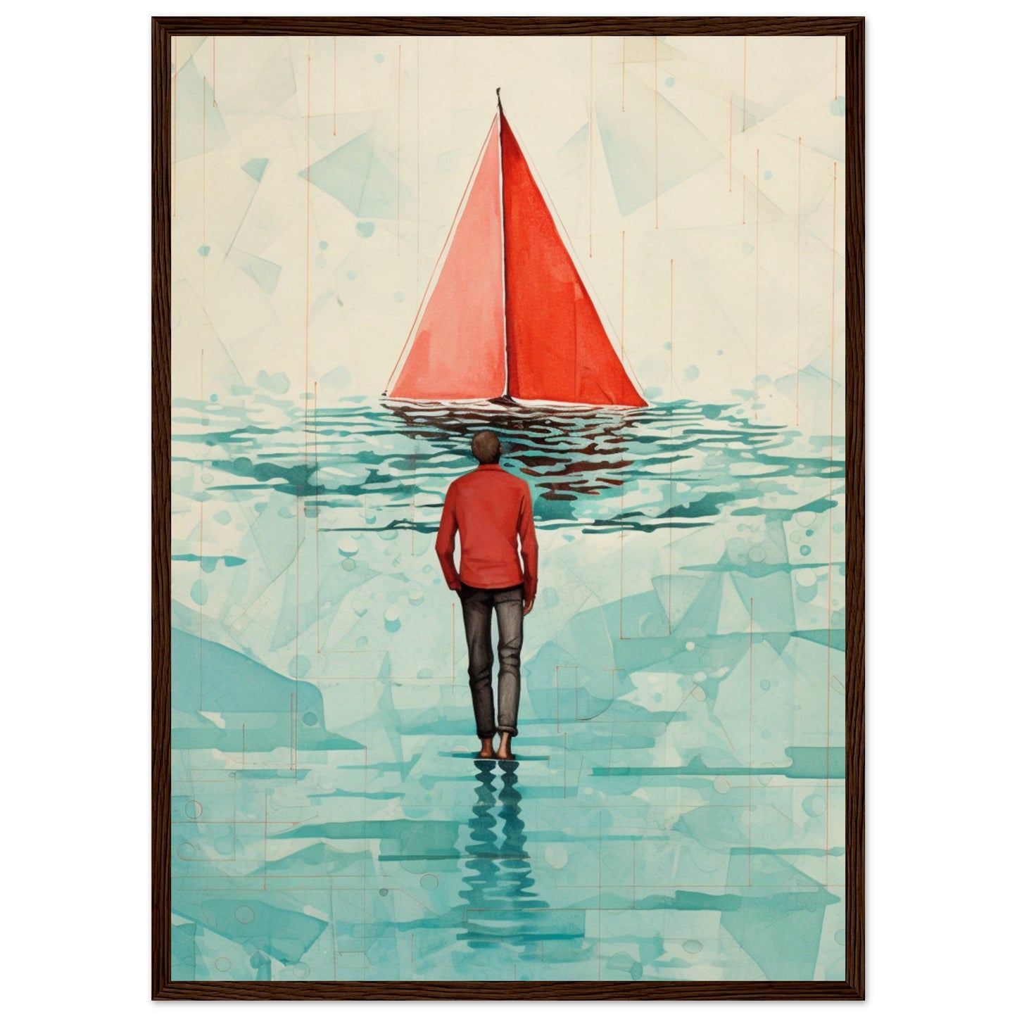 Museum-Quality Matte Paper Wooden Framed Poster