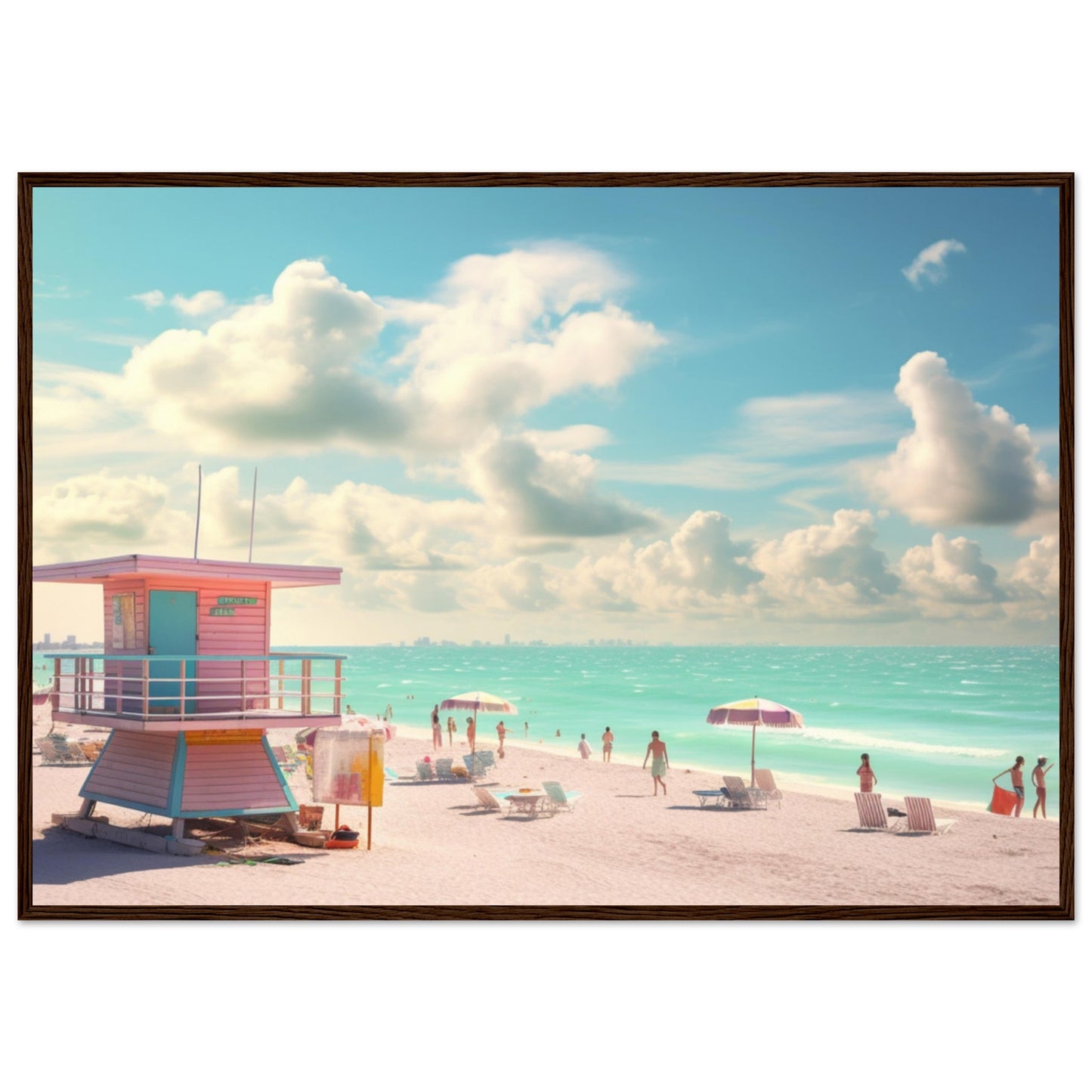 Premium Matte Paper Wooden Framed Poster