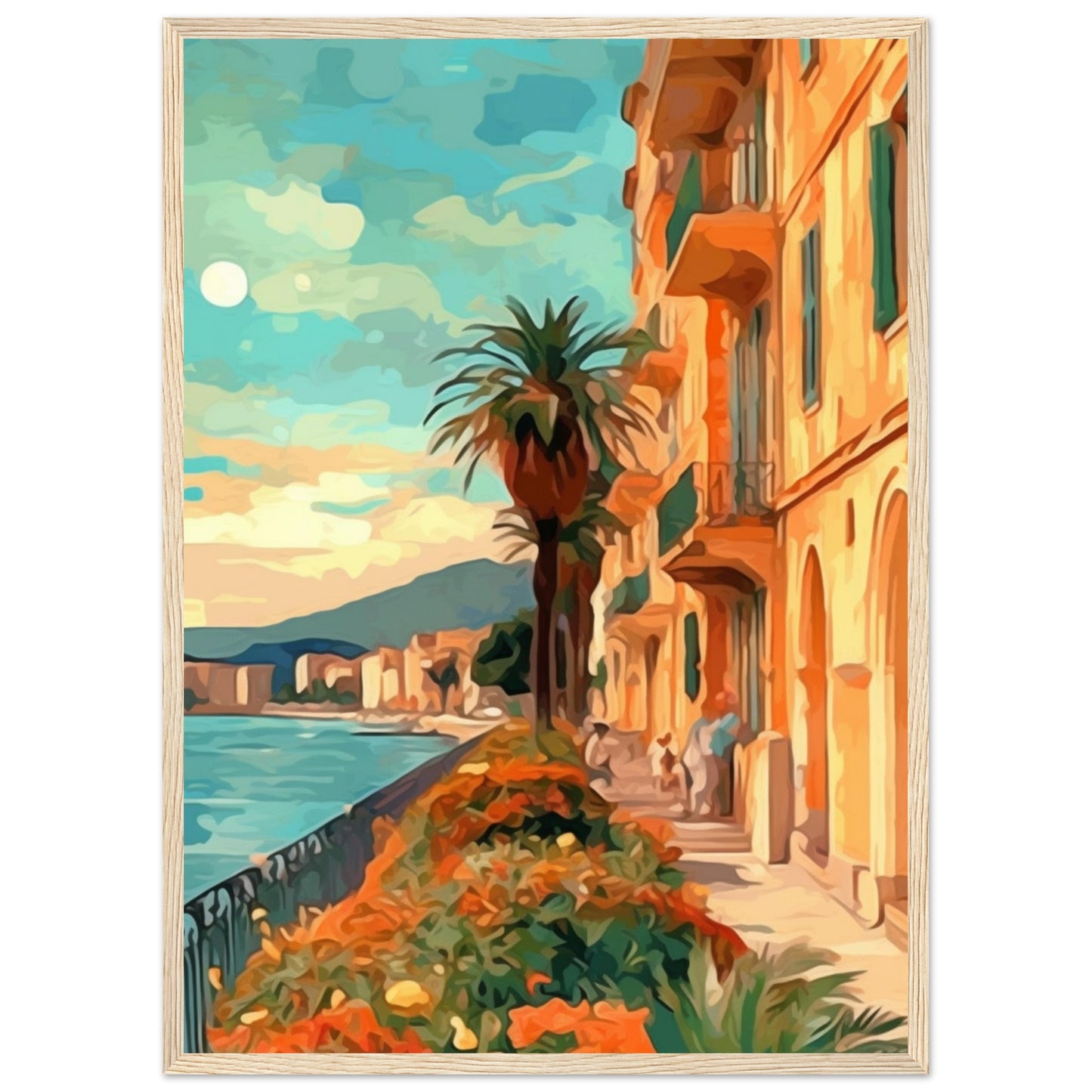 Premium Matte Paper Wooden Framed Poster