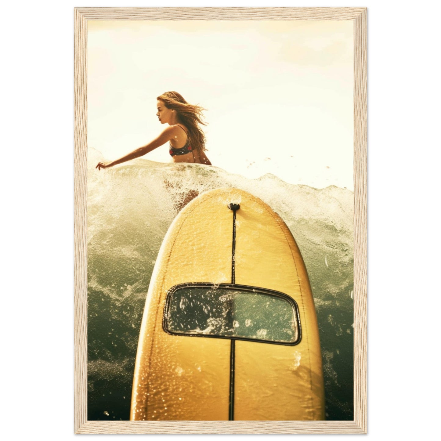 Premium Matte Paper Wooden Framed Poster