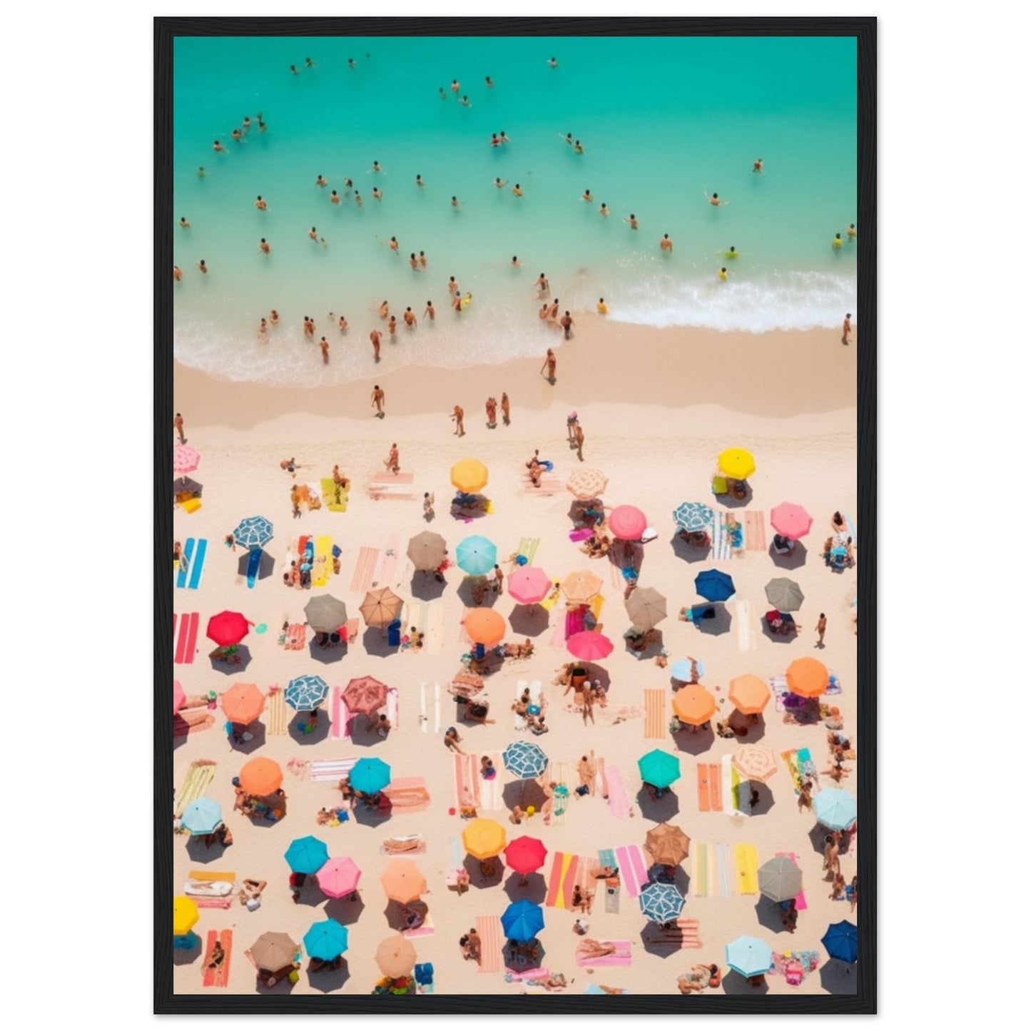 Premium Matte Paper Wooden Framed Poster