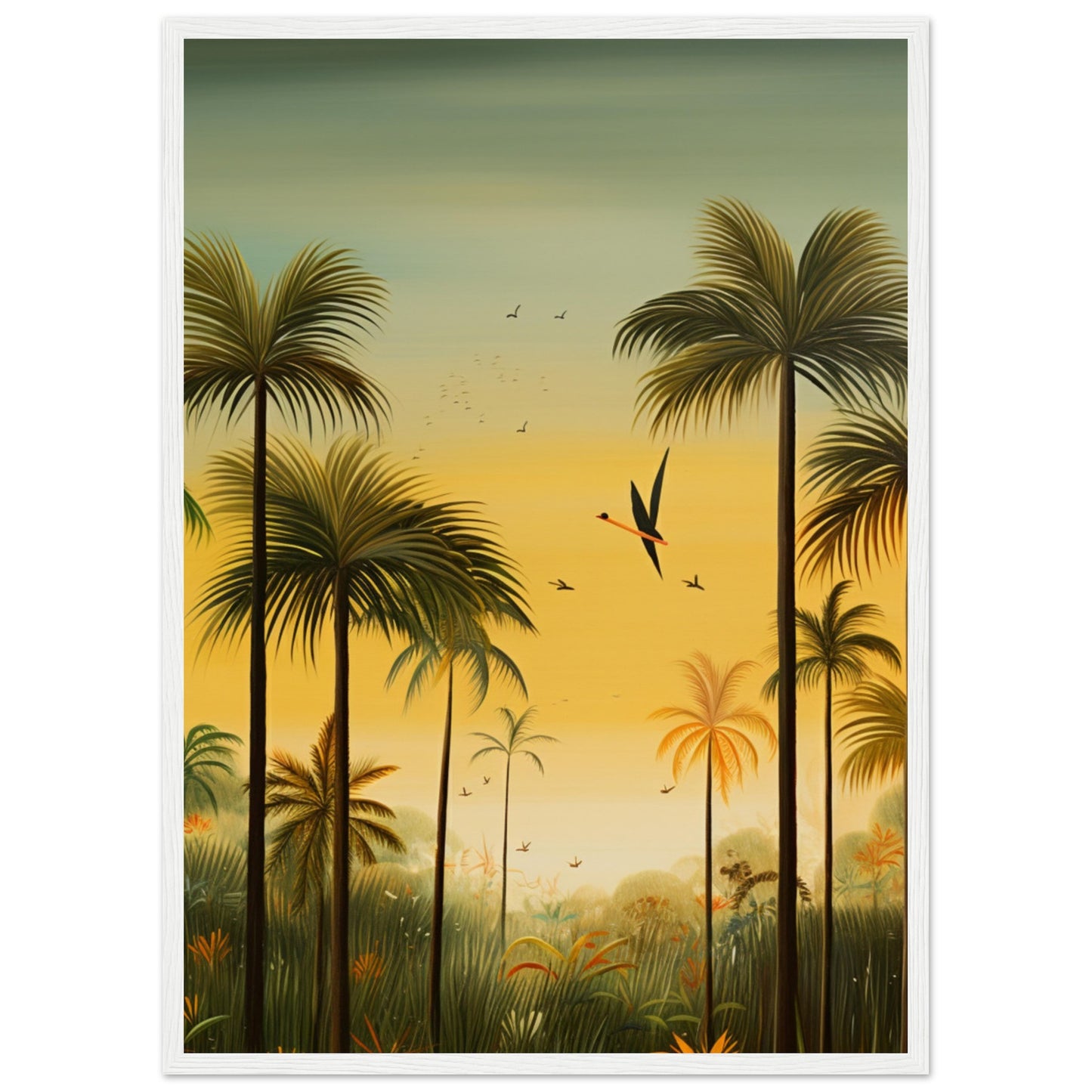 Premium Matte Paper Wooden Framed Poster