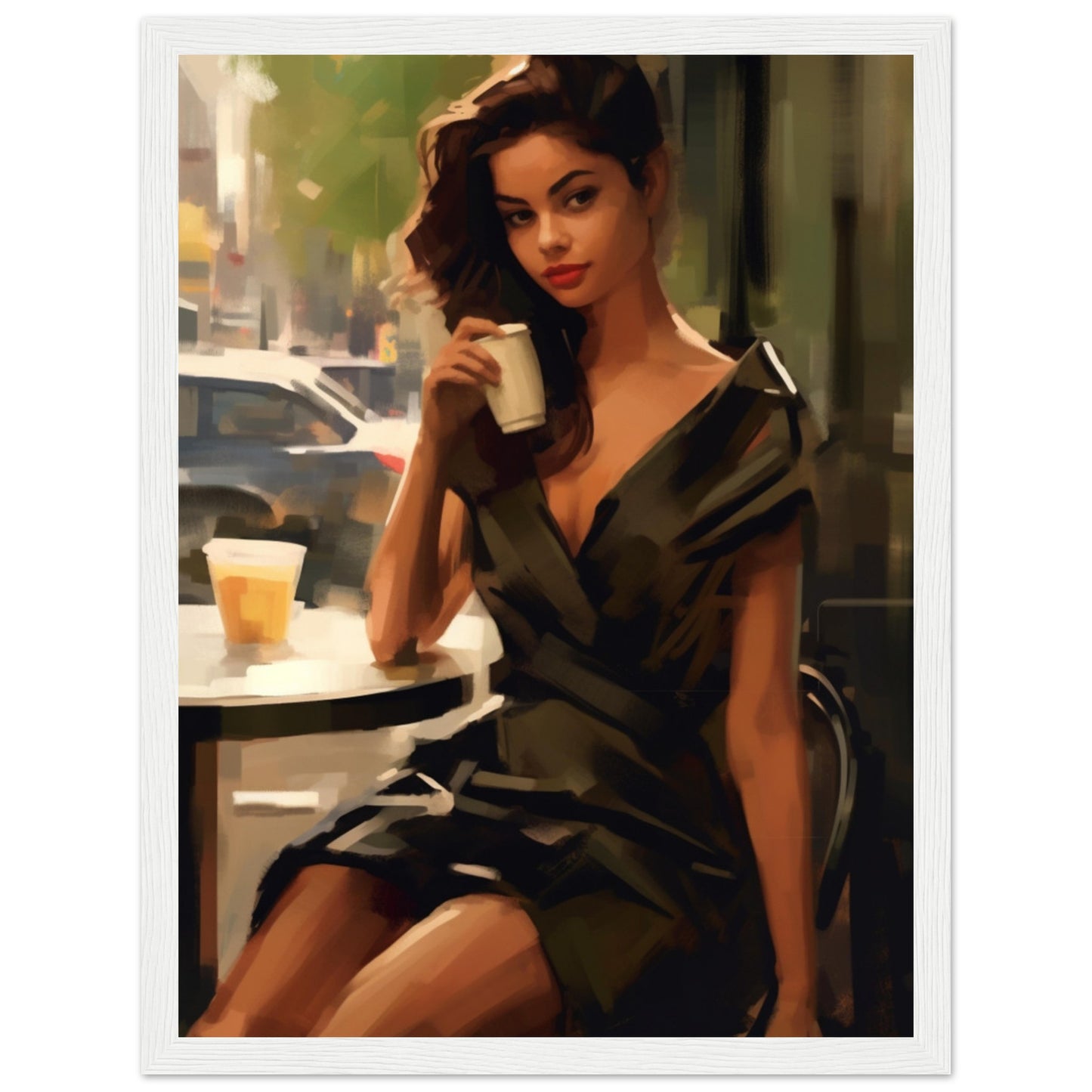 Premium Matte Paper Wooden Framed Poster