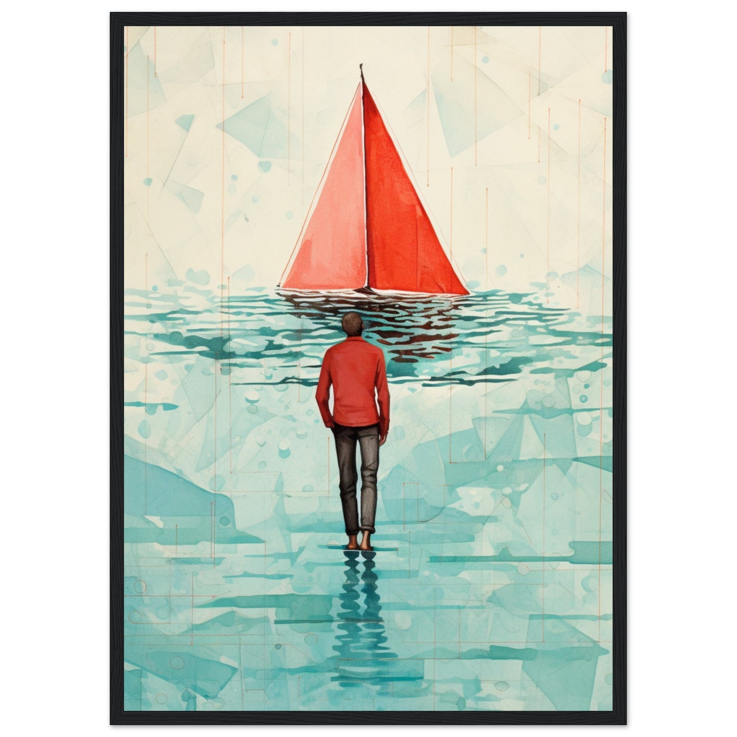 Museum-Quality Matte Paper Wooden Framed Poster