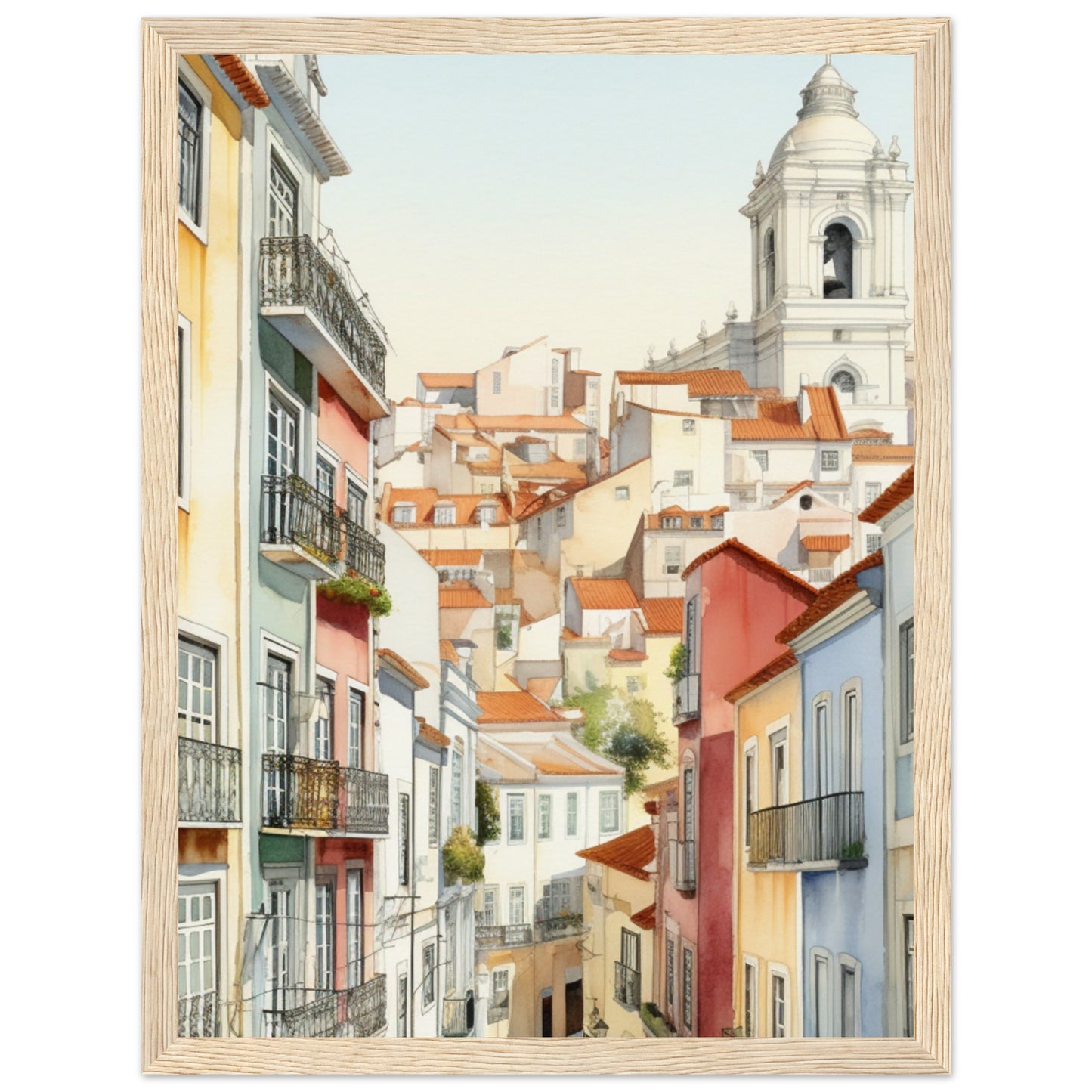 Museum-Quality Matte Paper Wooden Framed Poster