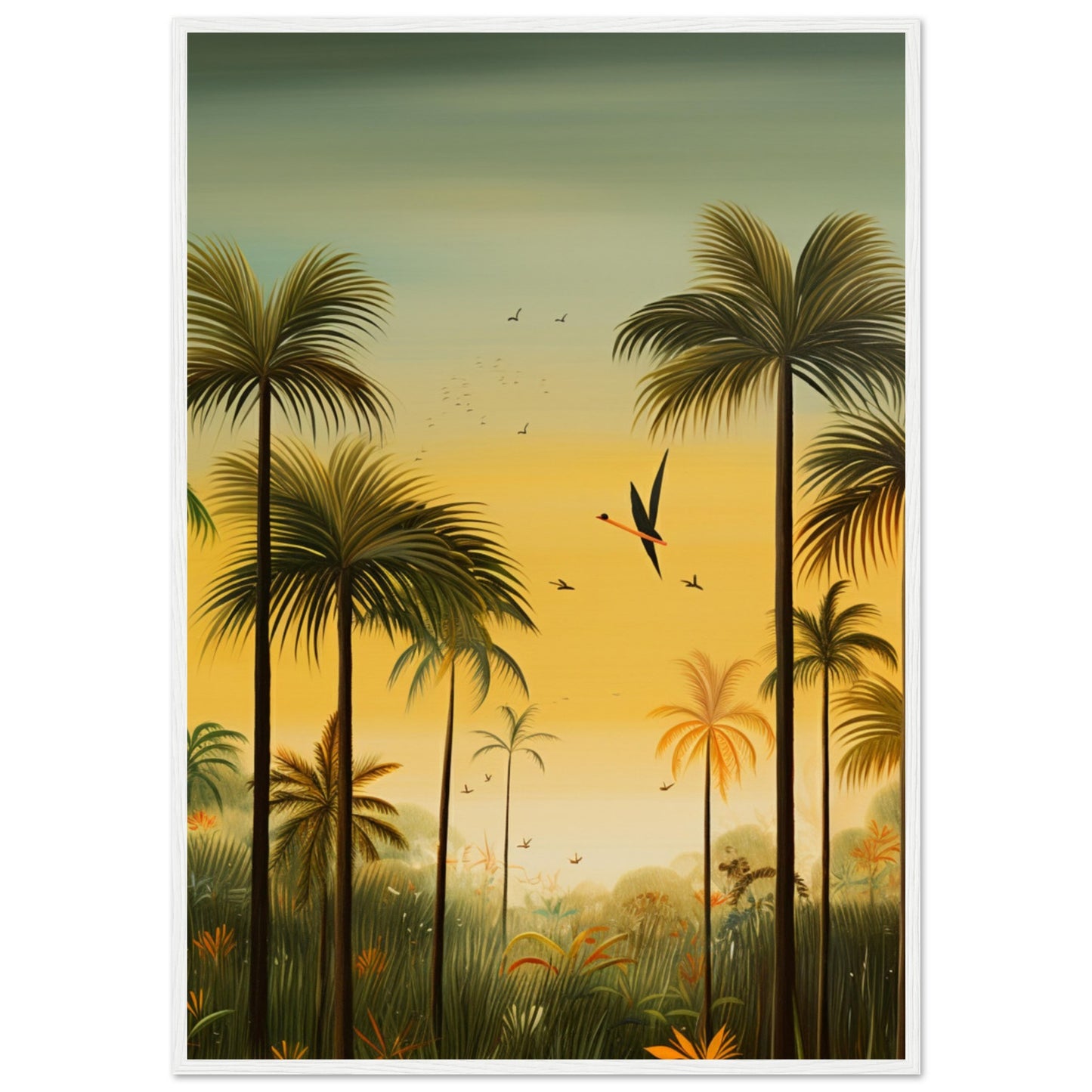 Premium Matte Paper Wooden Framed Poster