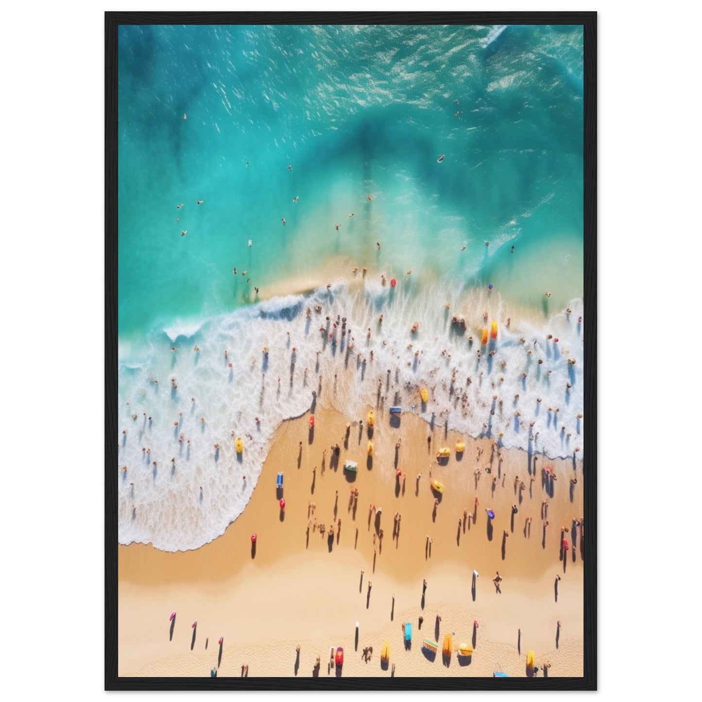 Premium Matte Paper Wooden Framed Poster