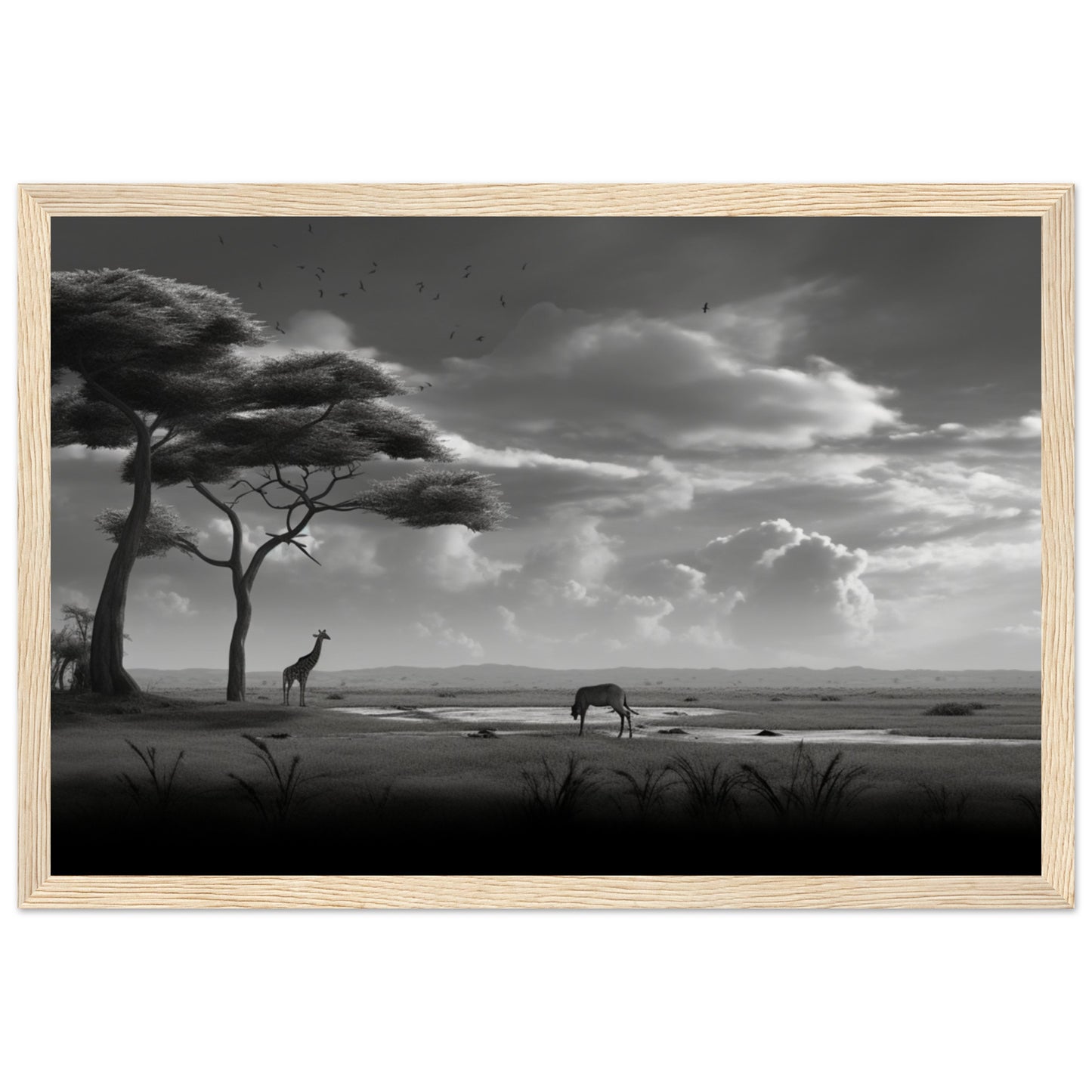 Museum-Quality Matte Paper Wooden Framed Poster