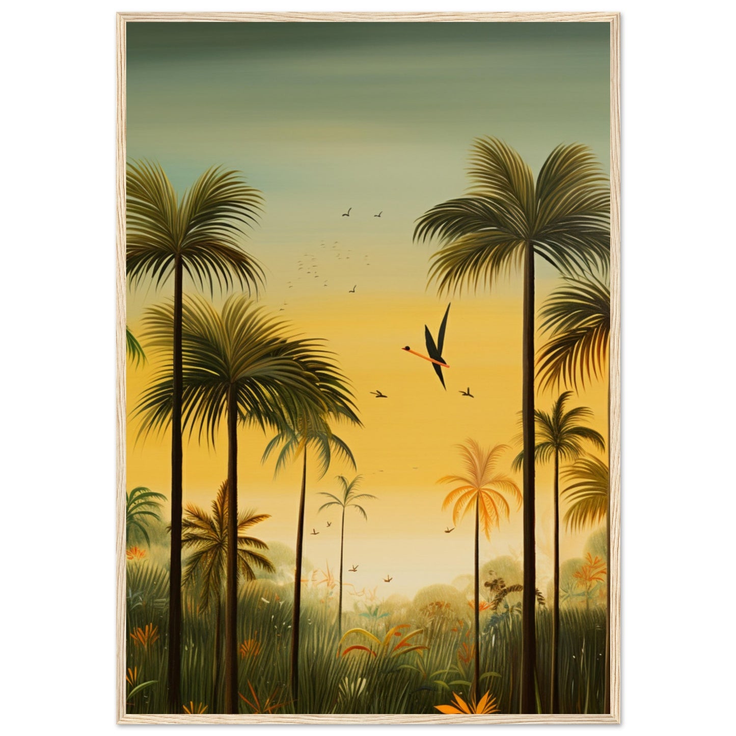 Premium Matte Paper Wooden Framed Poster