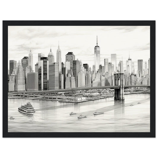 Museum-Quality Matte Paper Wooden Framed Poster