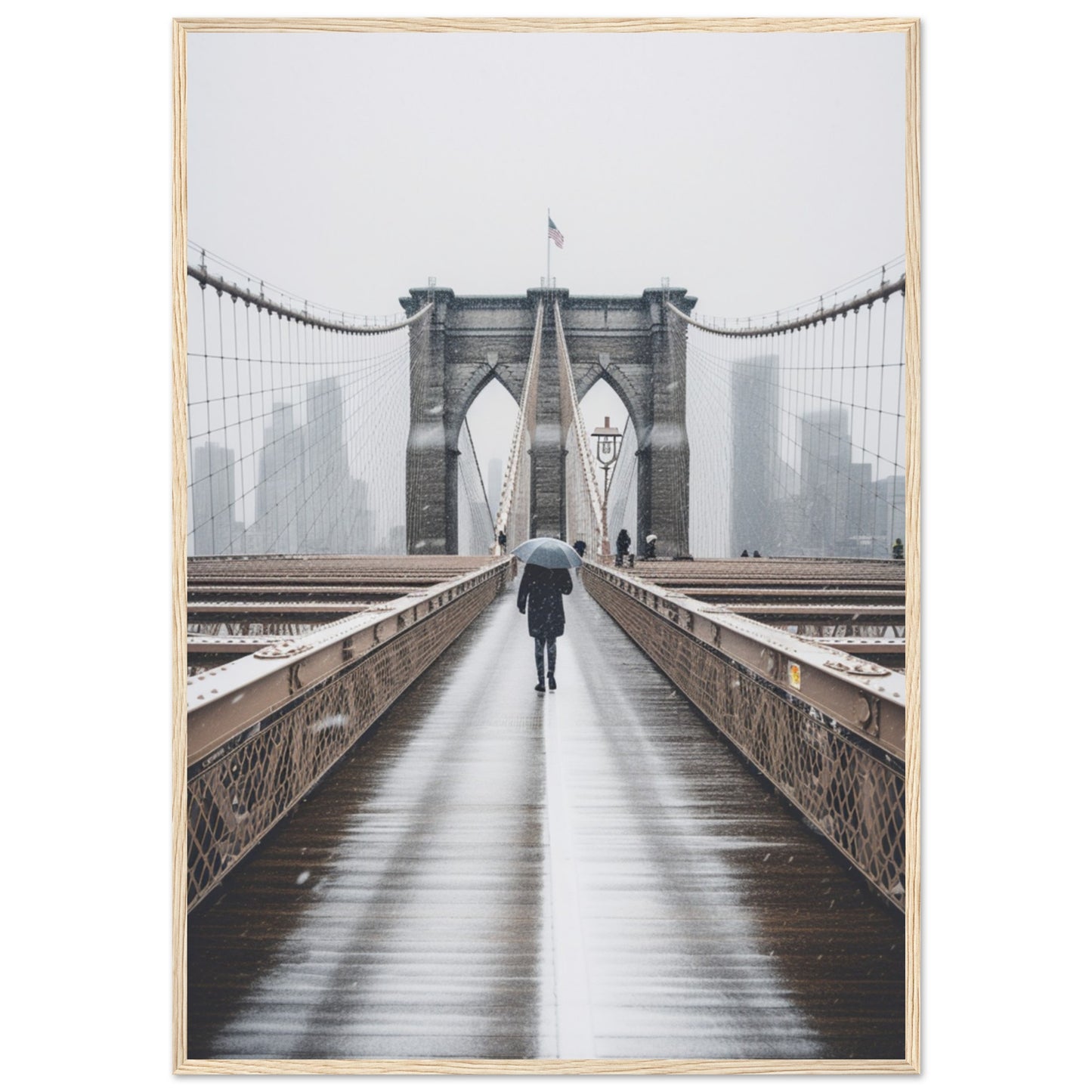 Premium Matte Paper Wooden Framed Poster