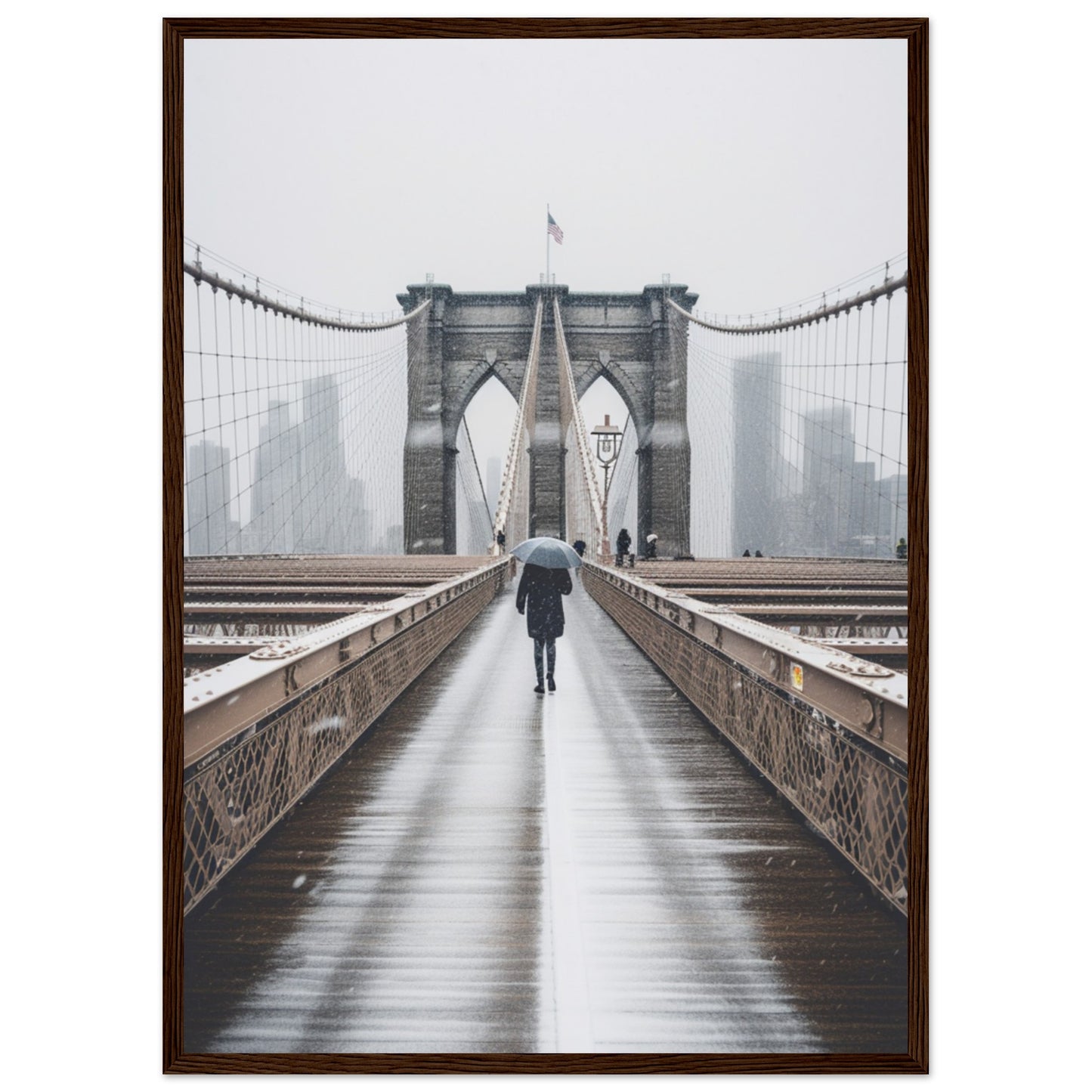 Premium Matte Paper Wooden Framed Poster