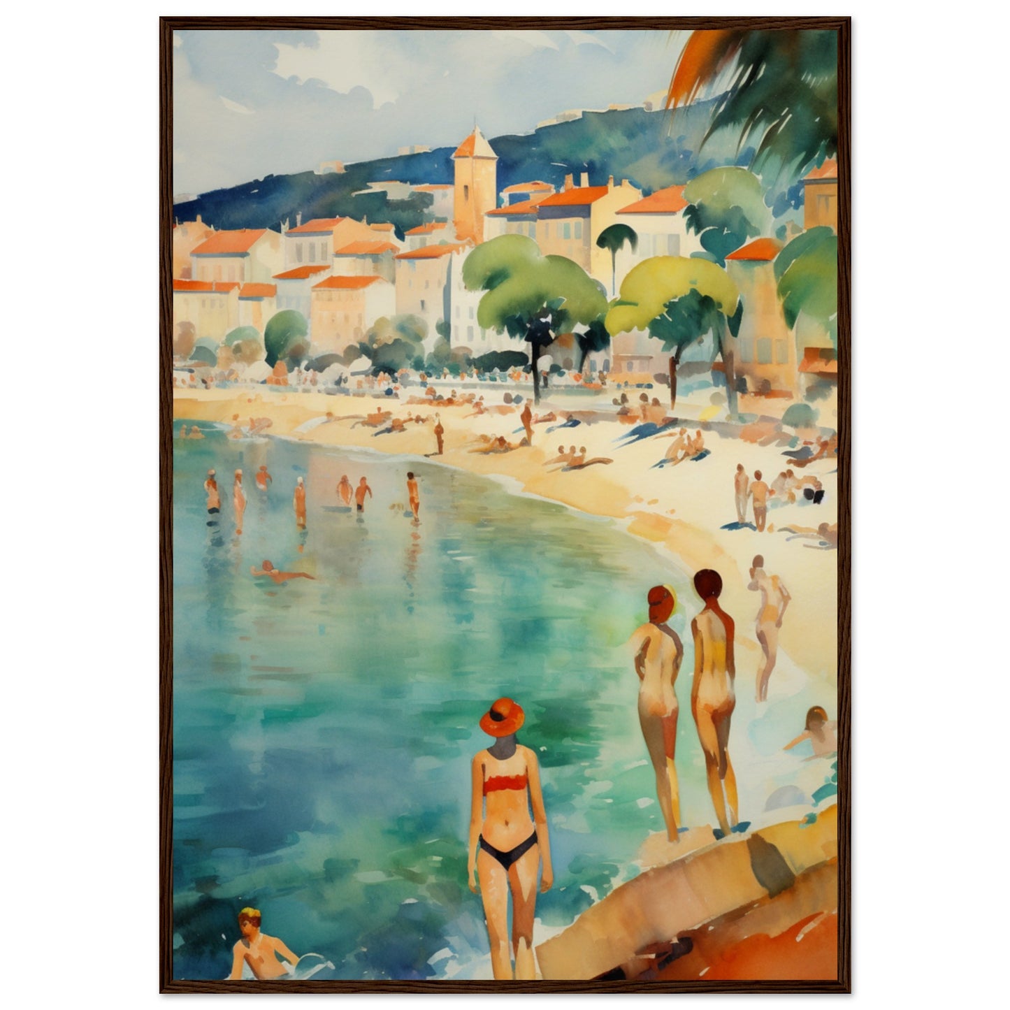 Museum-Quality Matte Paper Wooden Framed Poster