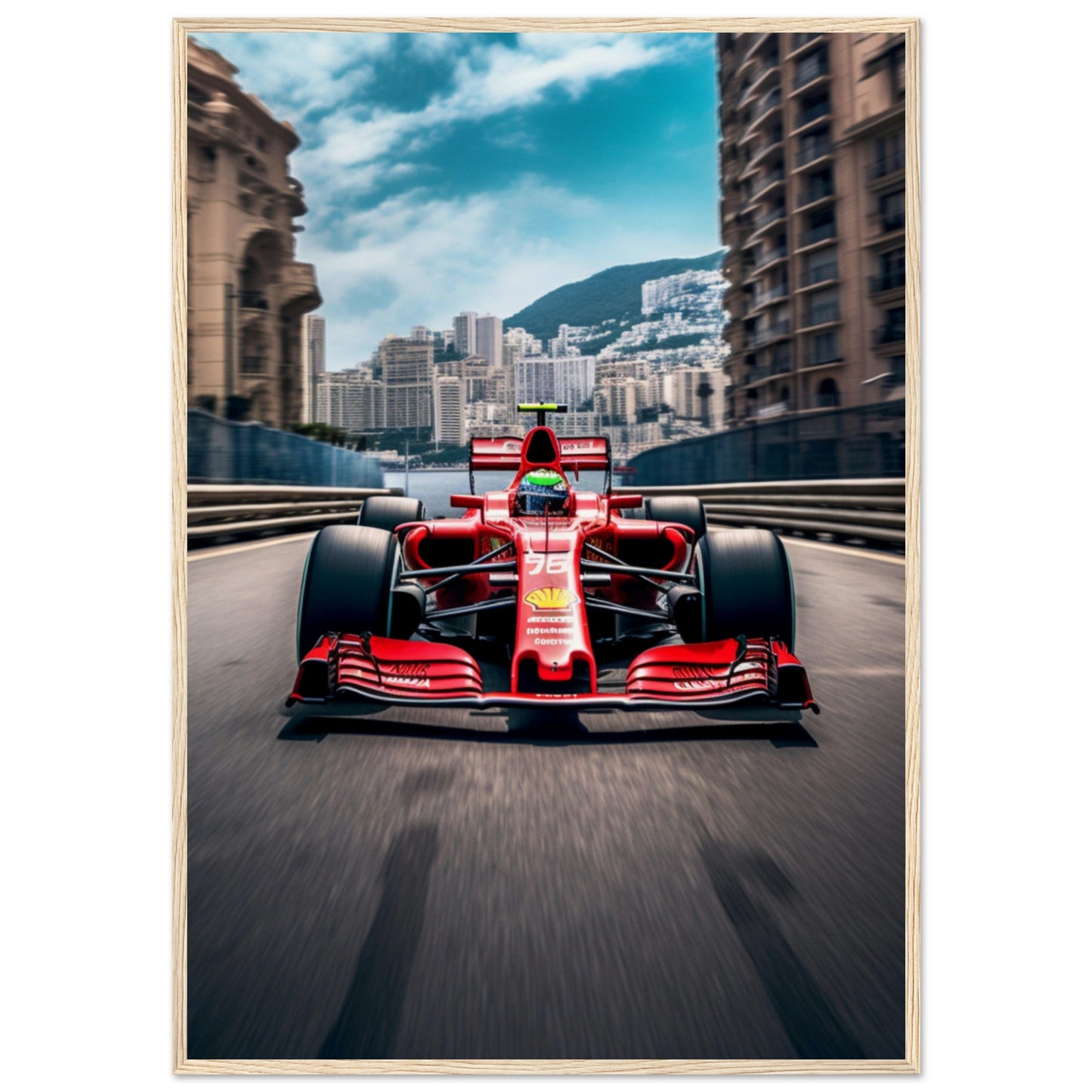 Museum-Quality Matte Paper Wooden Framed Poster