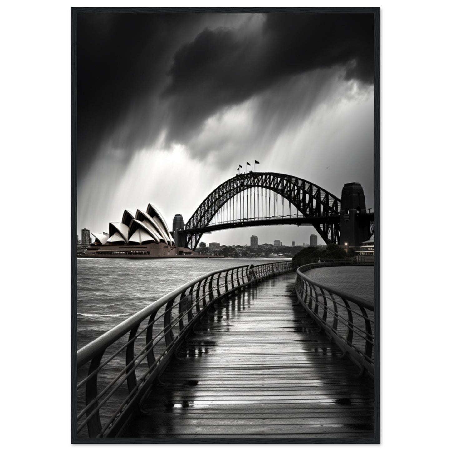 Museum-Quality Matte Paper Wooden Framed Poster