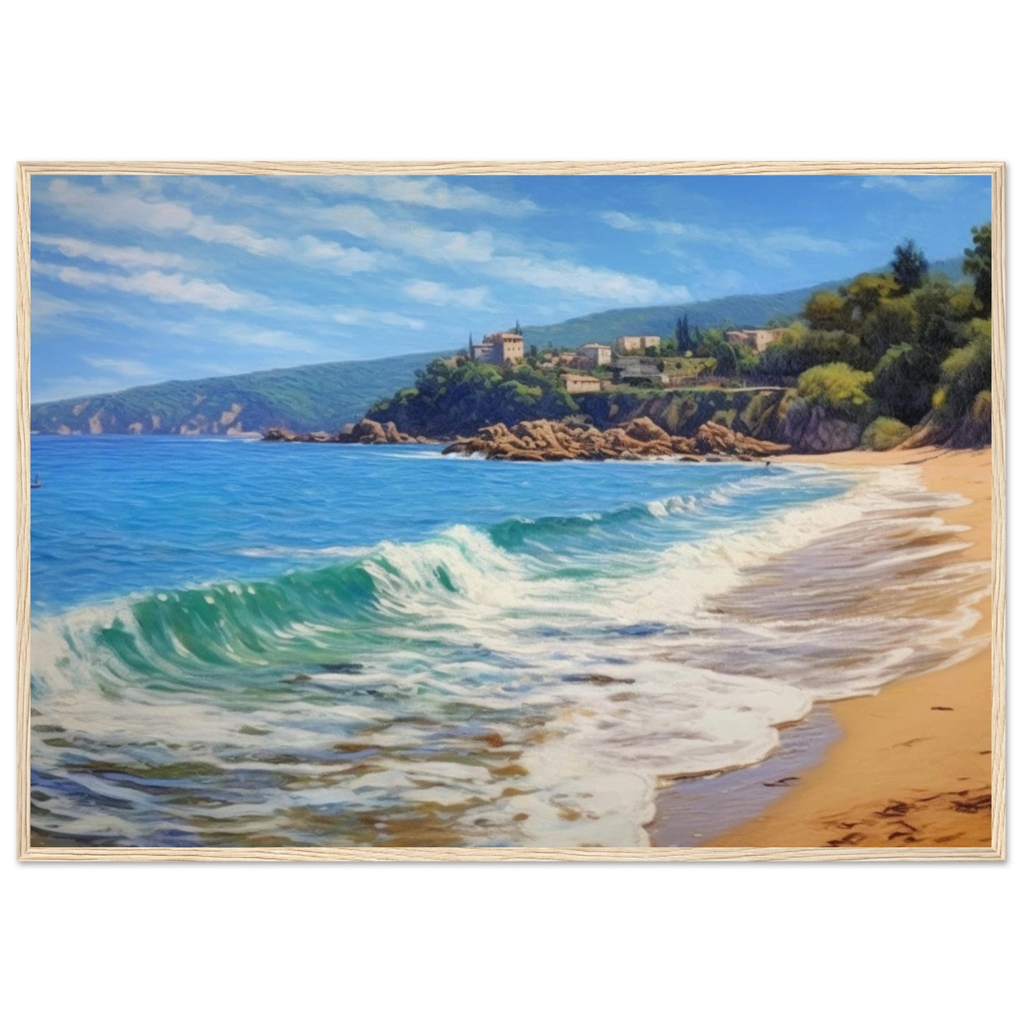 Premium Matte Paper Wooden Framed Poster