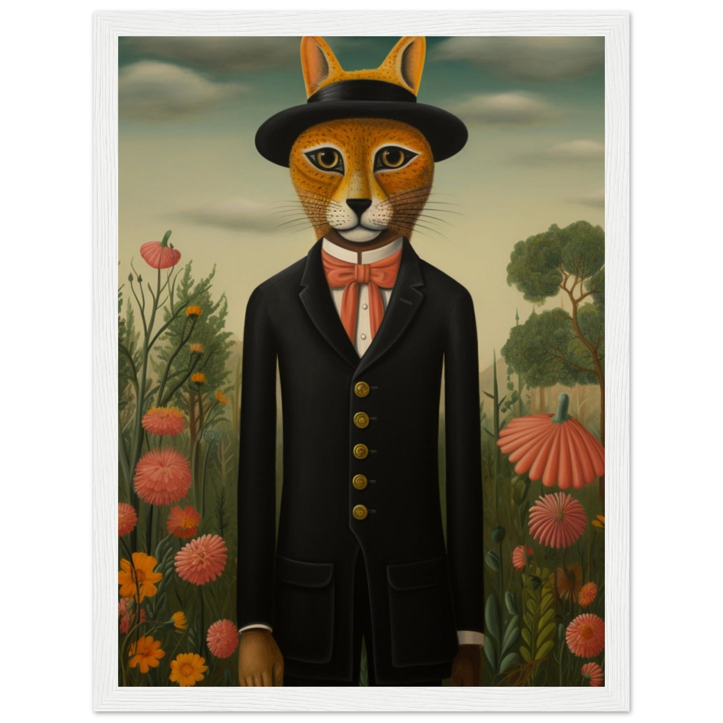 Premium Matte Paper Wooden Framed Poster