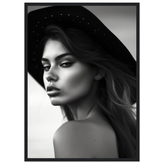 Premium Matte Paper Wooden Framed Poster