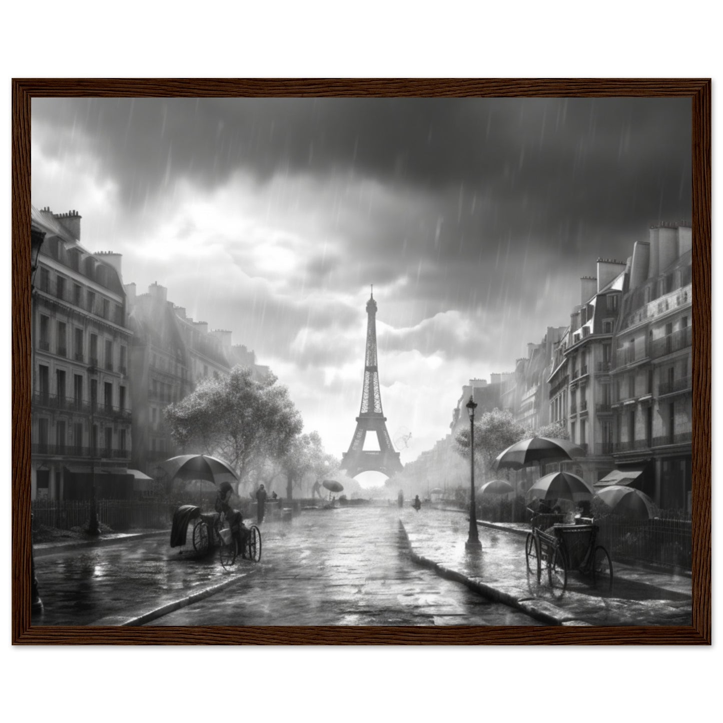 Premium Matte Paper Wooden Framed Poster