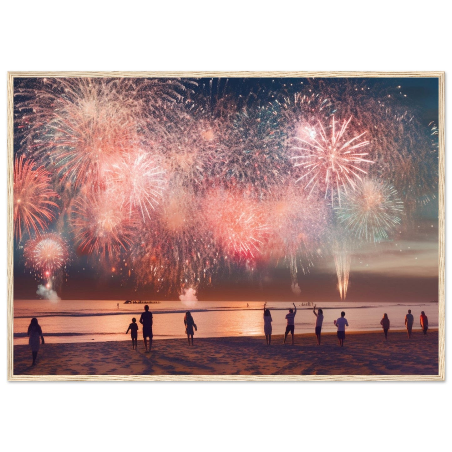 Premium Matte Paper Wooden Framed Poster