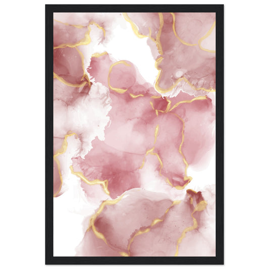 Premium Matte Paper Wooden Framed Poster