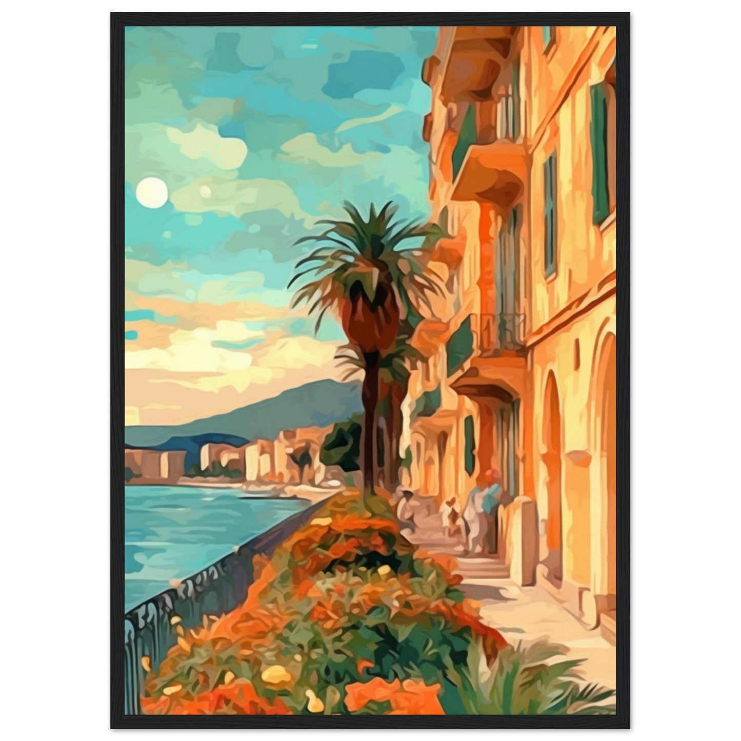 Premium Matte Paper Wooden Framed Poster