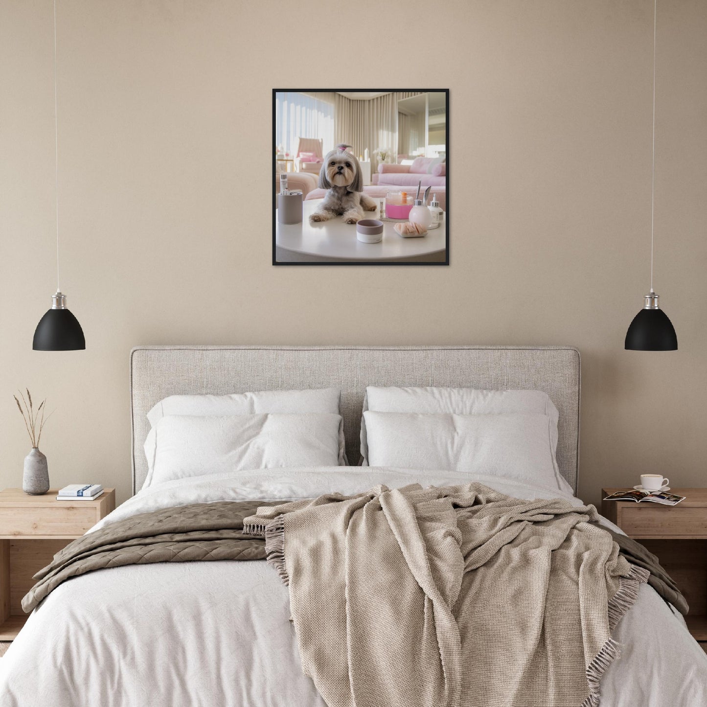 Premium Matte Paper Wooden Framed Poster